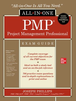 cover image of PMP Project Management Professional All-in-One Exam Guide